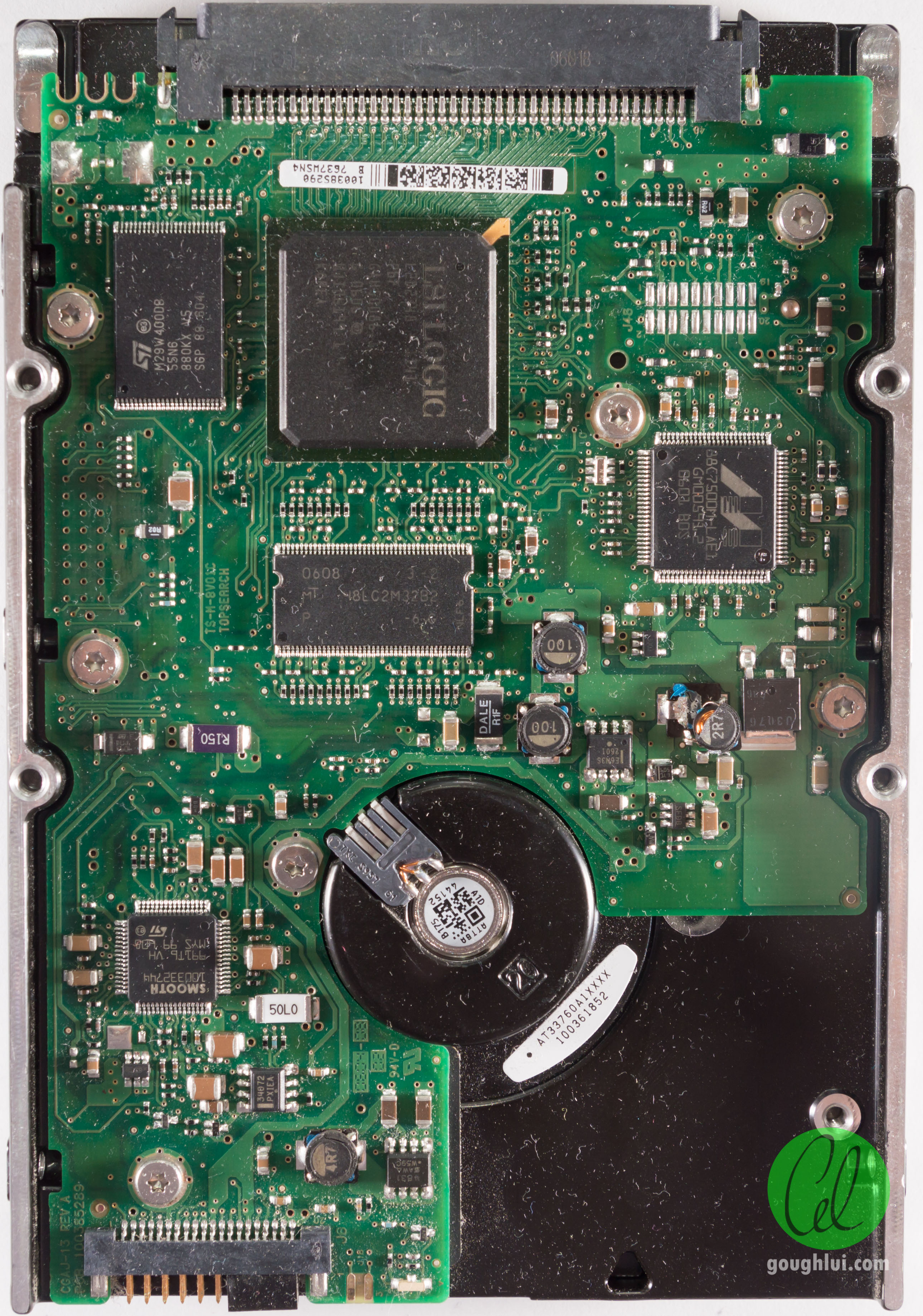 salvage teardown seagate cheetah 10k6 10k7 scsi ultra320 hard sg format