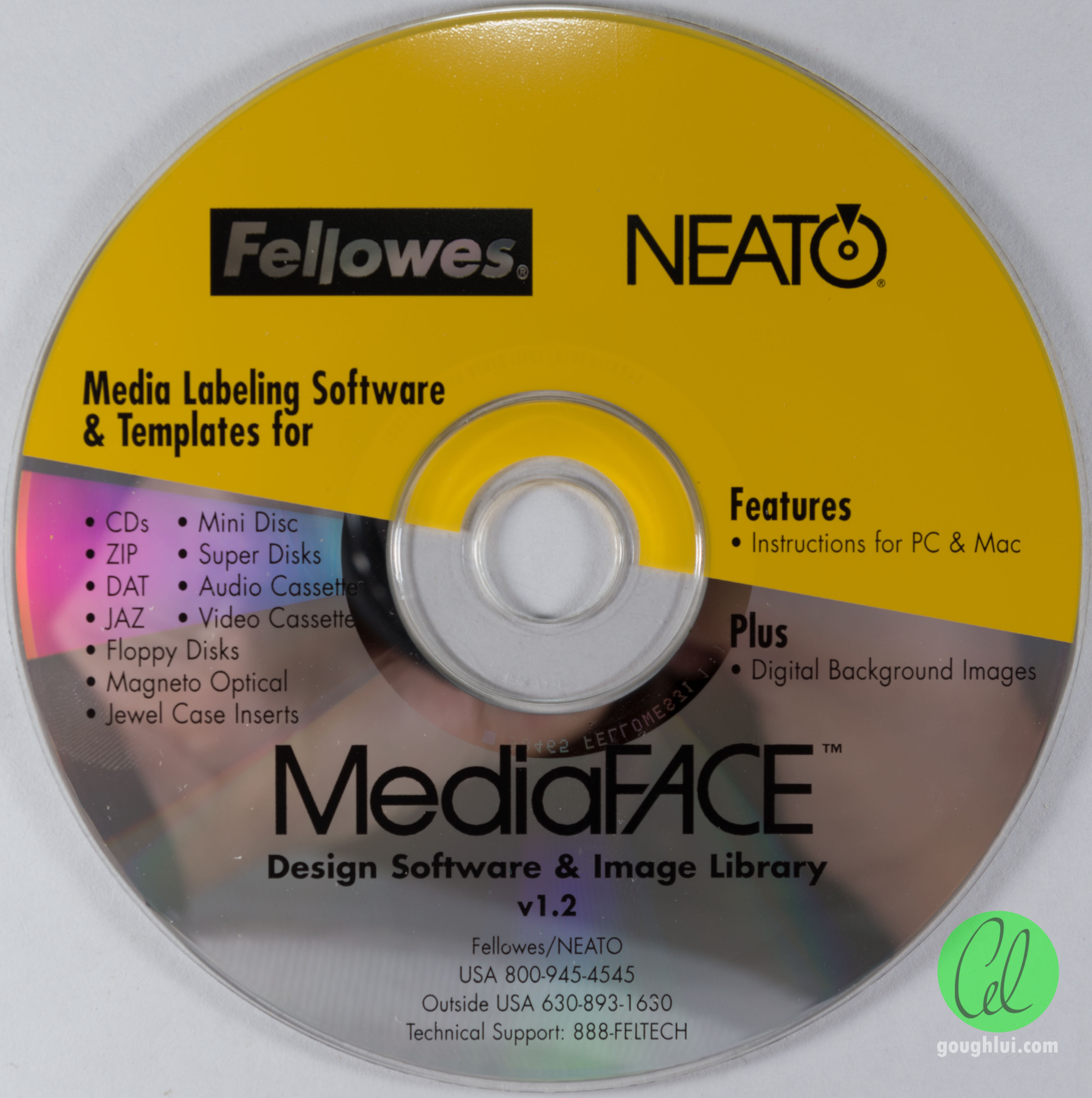 dvd cd labeling