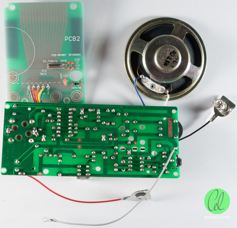 At this stage, itu2019s also good to consider bending the capacitors on the back of PCB2 flat as well, so that it will assemble more nicely.